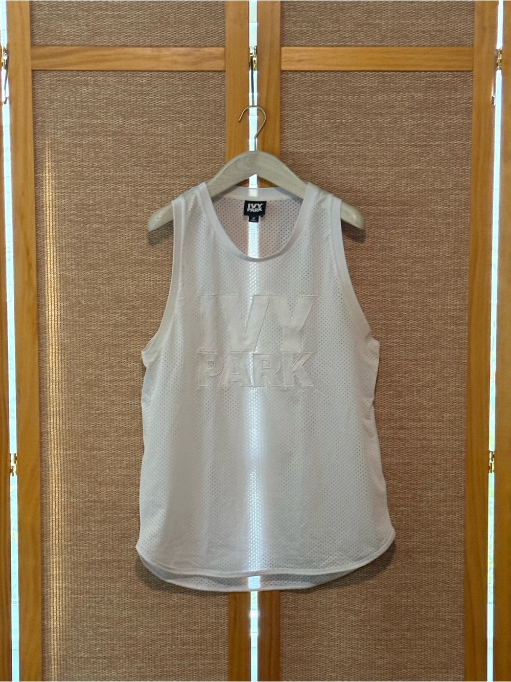 First Collection IVY PARK White Mesh Jersey